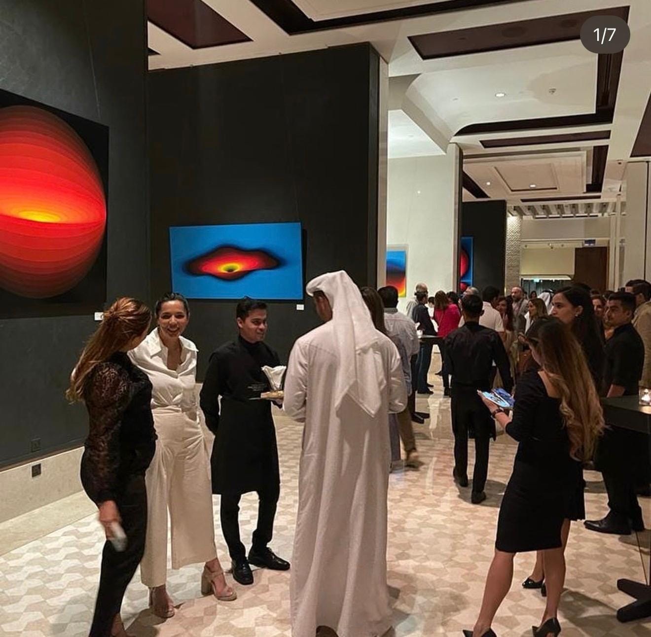 Abu Dhabi Solo Show — The Luminous Quest
